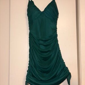 Darling Teal Strappy Dress